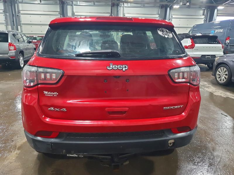 Photo 6 from auction – 2017 JEEP COMPASS with VIN 3C4NJDAB9HT645920