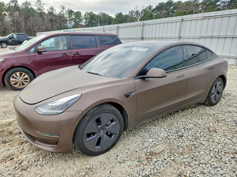 TESLA MODEL 3 2021 with VIN 5YJ3E1EA4MF083252 - Photo from auction