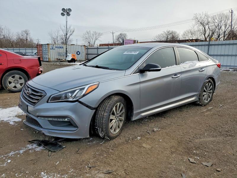 HYUNDAI SONATA SPO 2016 with VIN 5NPE34AF8GH397753 - Photo from auction