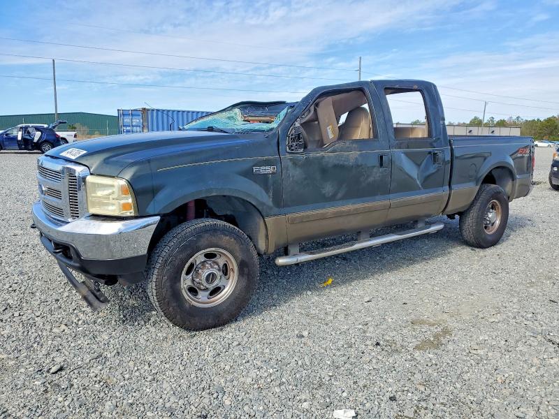 FORD F250 2003 with VIN 1FTNW21L63EB68550 - Photo from auction
