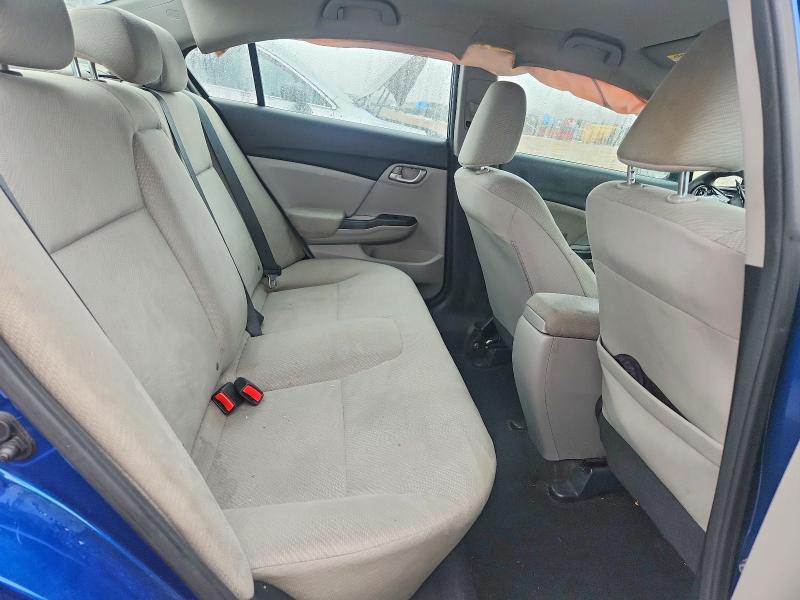 Photo 10 from auction – 2013 HONDA CIVIC LX with VIN 19XFB2F58DE095701