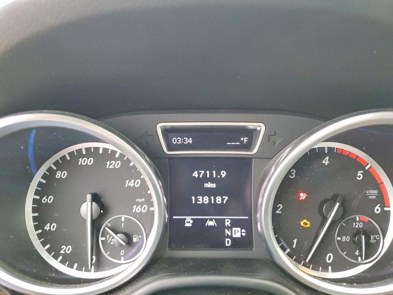 Photo 9 from auction – 2012 MERCEDES-BENZ ML 350 BLU with VIN 4JGDA2EBXCA074878