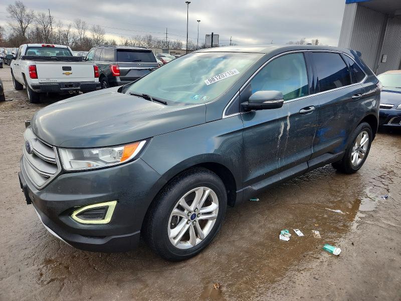 FORD EDGE SEL 2015 with VIN 2FMTK4J97FBC10335 - Photo from auction