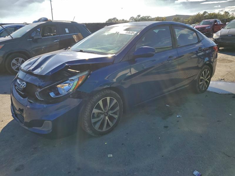 HYUNDAI ACCENT SE 2017 with VIN KMHCT4AE2HU320250 - Photo from auction