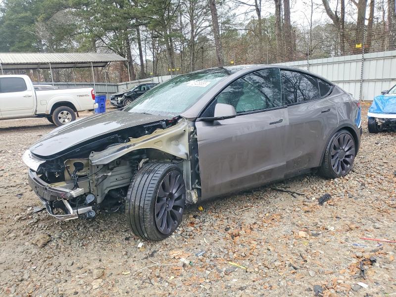 TESLA MODEL Y 2021 with VIN 5YJYGDEF7MF239779 - Photo from auction