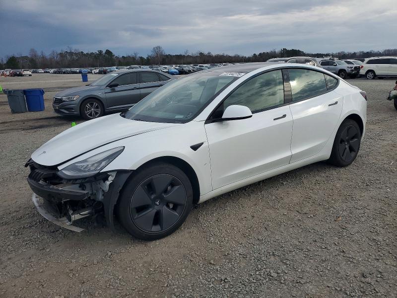 TESLA MODEL 3 2021 with VIN 5YJ3E1EA7MF852083 - Photo from auction