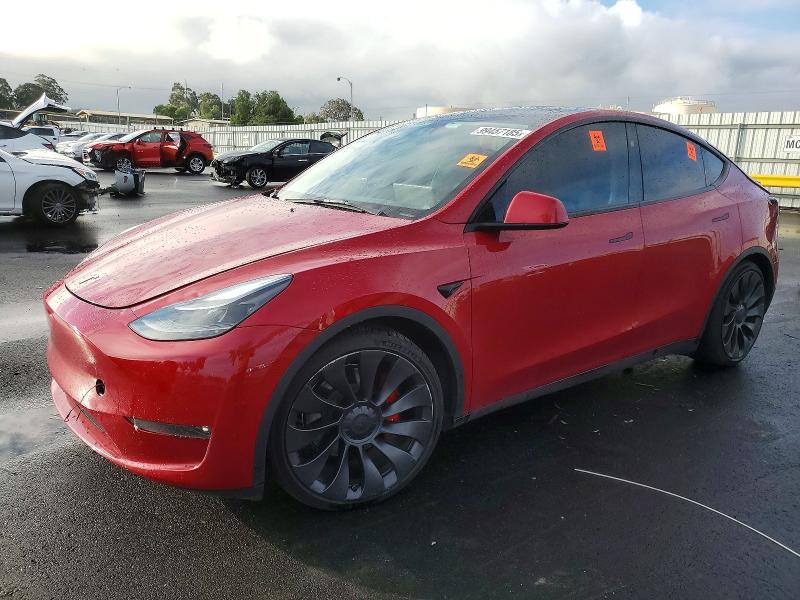TESLA MODEL Y 2023 with VIN 7SAYGDEF6PF870191 - Photo from auction