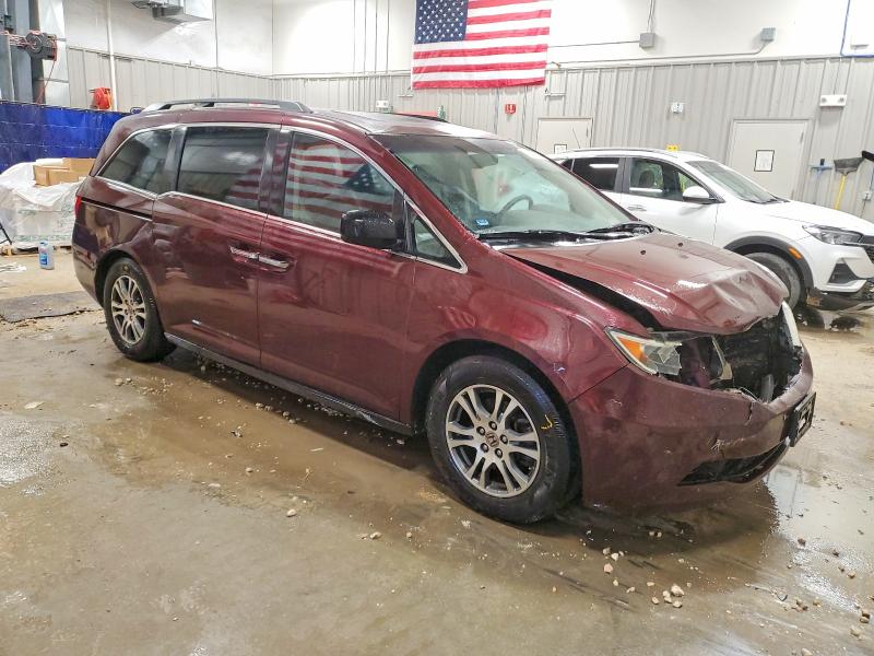 Photo 4 from auction – 2013 HONDA ODYSSEY EX with VIN 5FNRL5H61DB022391