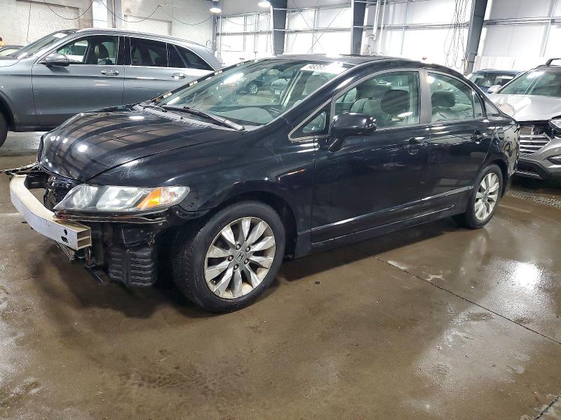HONDA CIVIC EX 2010 with VIN 19XFA1F8XAE043053 - Photo from auction