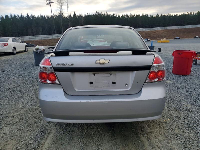 Photo 6 from auction – 2008 CHEVROLET AVEO BASE with VIN KL1TD56628B019490