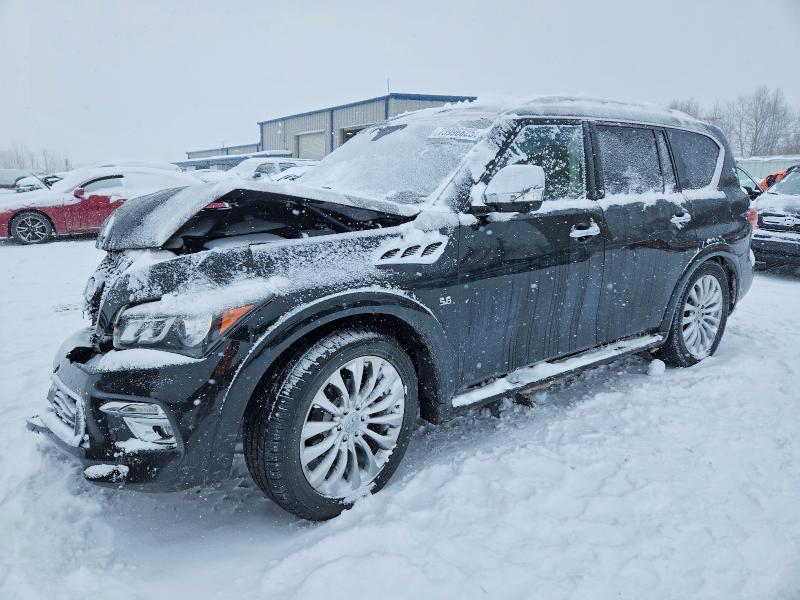 INFINITY QX80 2017 with VIN JN8AZ2NE0H9160210 - Photo from auction