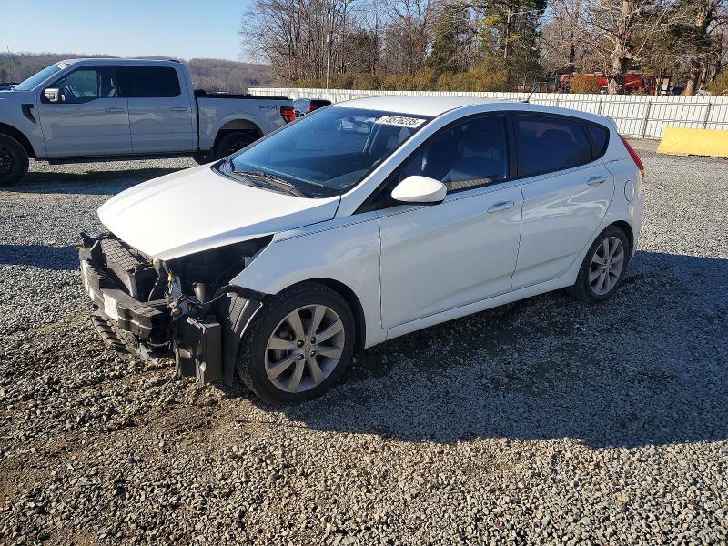 HYUNDAI ACCENT GLS 2012 with VIN KMHCU5AE0CU053170 - Photo from auction