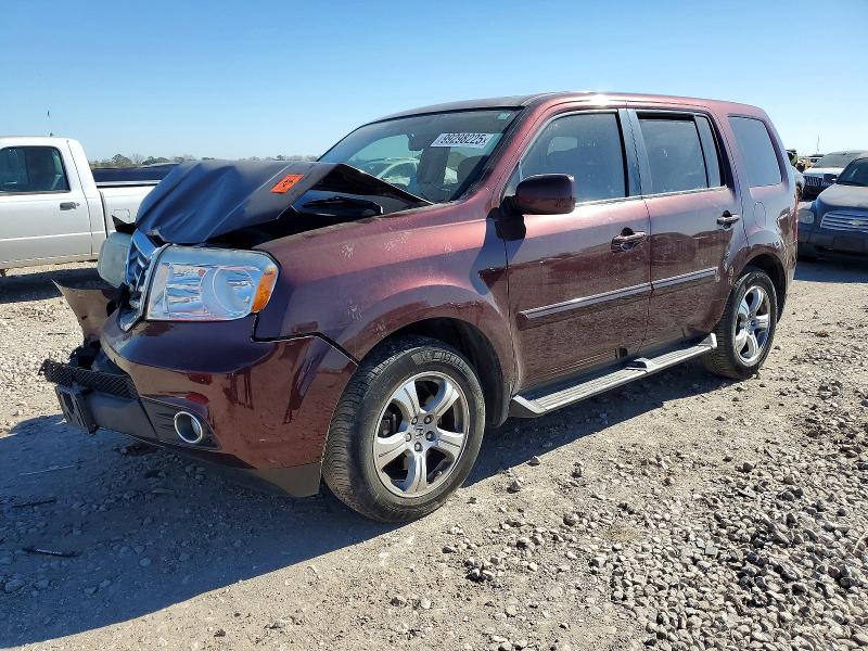 HONDA PILOT EXL 2015 with VIN 5FNYF3H54FB030583 - Photo from auction