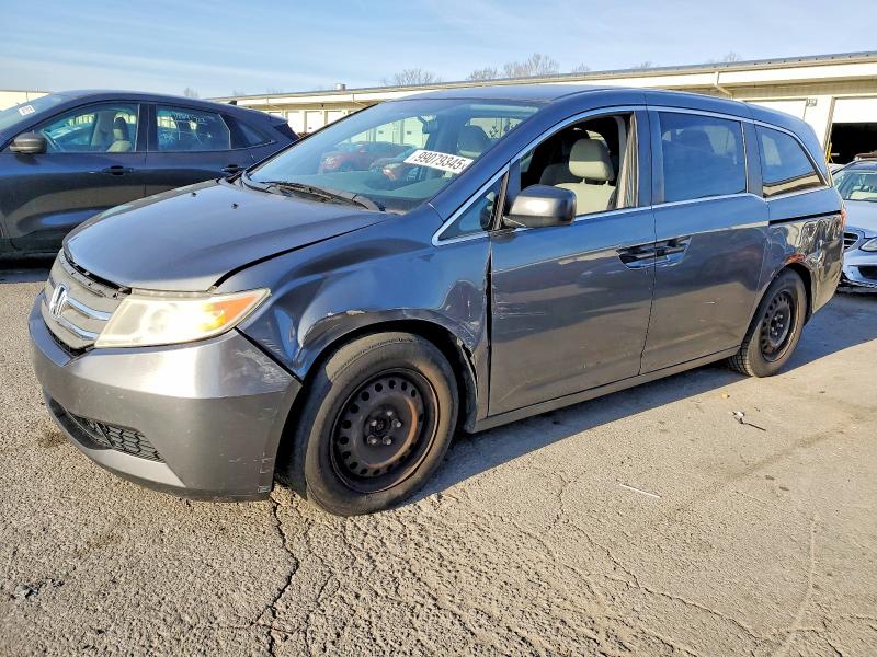 HONDA ODYSSEY LX 2013 with VIN 5FNRL5H24DB056290 - Photo from auction