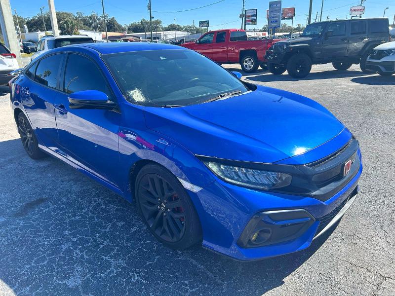 HONDA CIVIC 2020 with VIN 2HGFC1E50LH705586 - Photo from auction