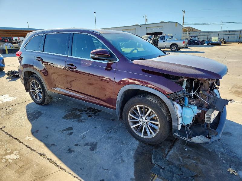Photo 4 from auction – 2019 TOYOTA HIGHLANDER with VIN 5TDJZRFH8KS974563