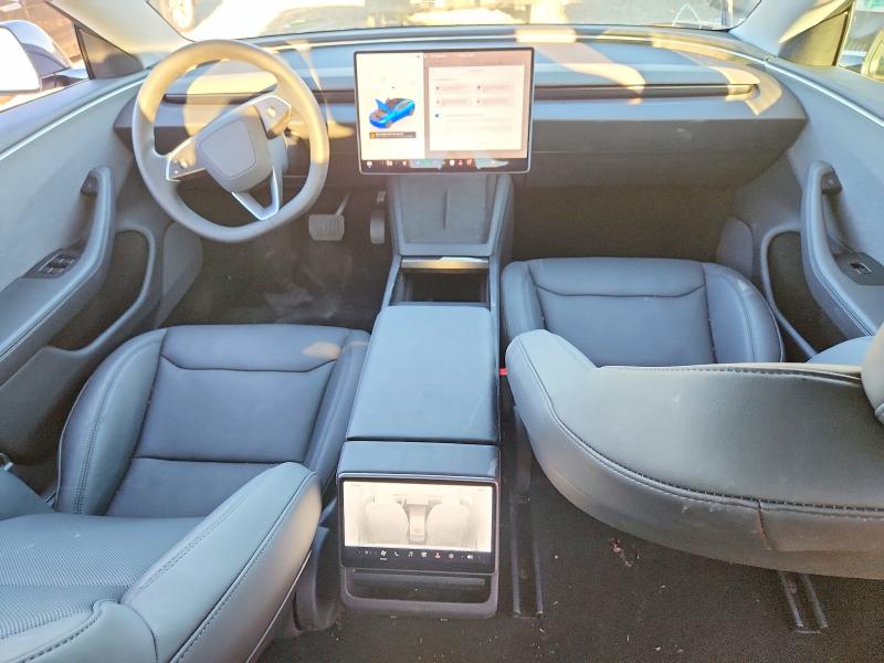 Photo 8 from auction – 2025 TESLA MODEL 3 with VIN 5YJ3E1EA0SF036734