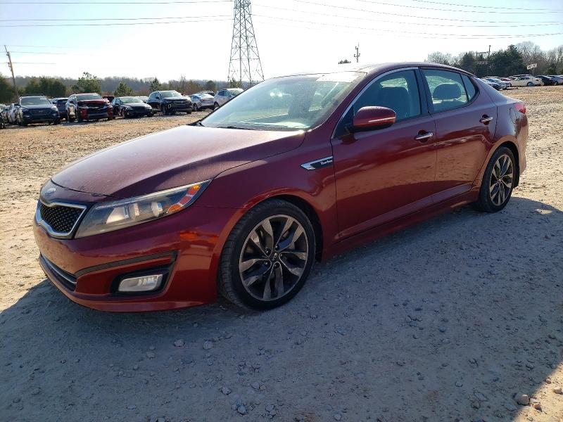 KIA OPTIMA SX 2015 with VIN 5XXGR4A67FG410364 - Photo from auction