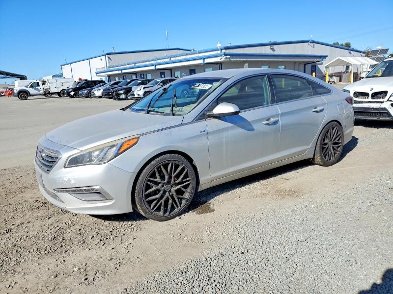 HYUNDAI SONATA SE 2015 with VIN 5NPE24AF6FH139264 - Photo from auction