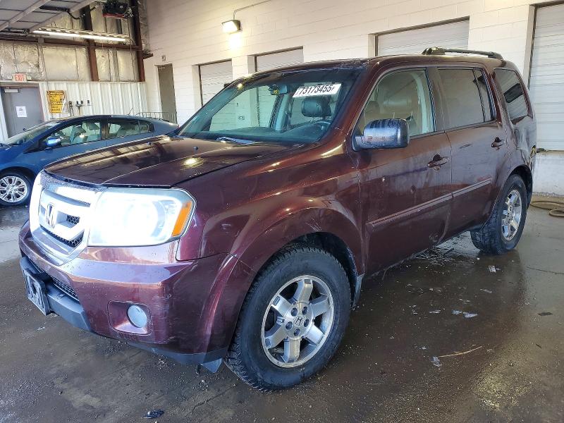 HONDA PILOT EXL 2010 with VIN 5FNYF4H58AB028348 - Photo from auction