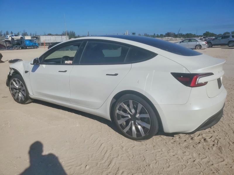 Photo 2 from auction – 2025 TESLA MODEL 3 with VIN 5YJ3E1EAXSF908174