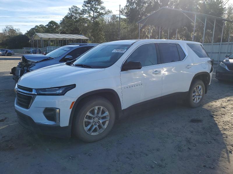 CHEVROLET TRAVERSE 2022 with VIN 1GNERFKW8NJ174245 - Photo from auction
