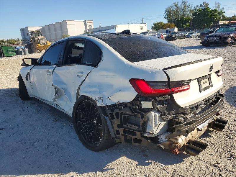 Photo 2 from auction – 2021 BMW M3 COMPETI with VIN WBS33AY03MFL45078