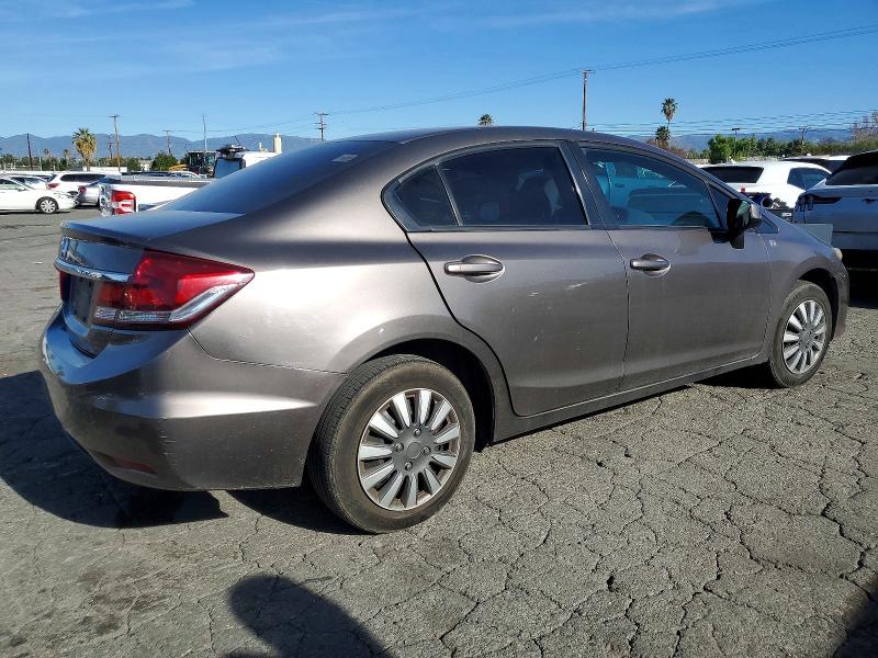 Photo 3 from auction – 2013 HONDA CIVIC LX with VIN 19XFB2F50DE291065
