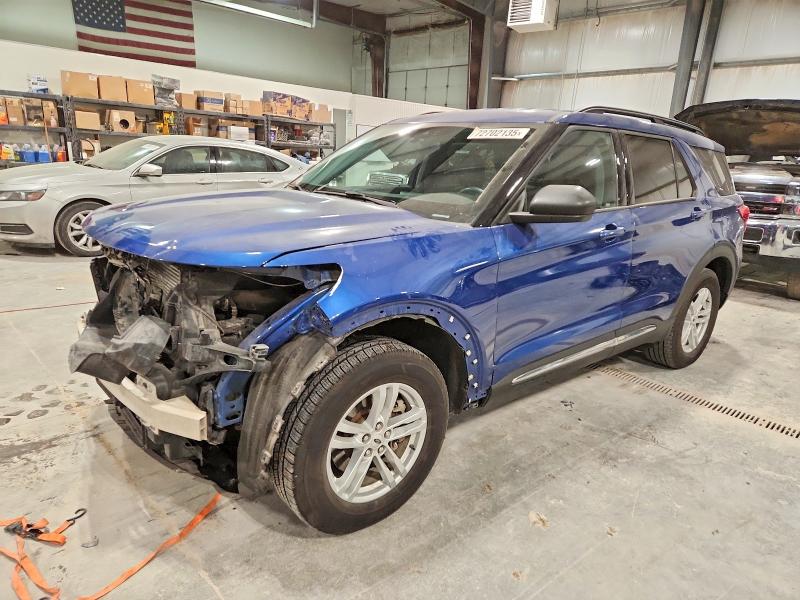 FORD EXPLORER X 2021 with VIN 1FMSK8DH1MGB78011 - Photo from auction