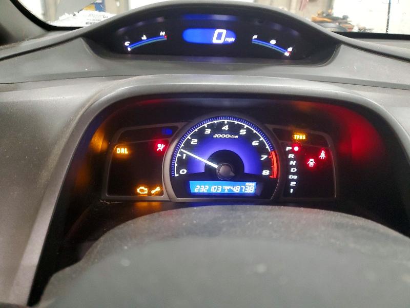 Photo 9 from auction – 2008 HONDA CIVIC EXL with VIN 2HGFA16968H320189