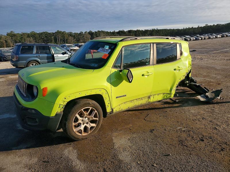 JEEP RENEGADE L 2018 with VIN ZACCJBBB4JPH41994 - Photo from auction