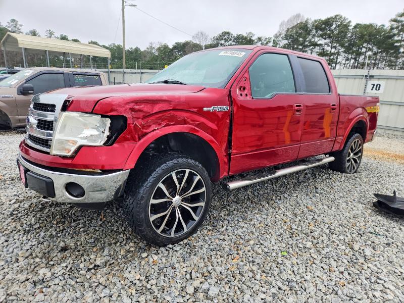 FORD F150 SUPER 2013 with VIN 1FTFW1EF5DFA50276 - Photo from auction
