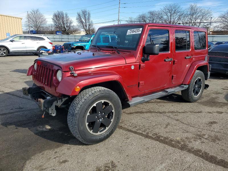 JEEP WRANGLER U 2012 с VIN 1C4BJWEG4CL260306 - Фото с аукциона