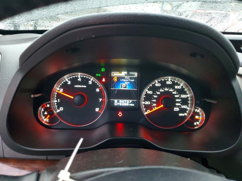Photo 9 from auction – 2013 SUBARU LEGACY 2.5 with VIN 4S3BMBK6XD3025292
