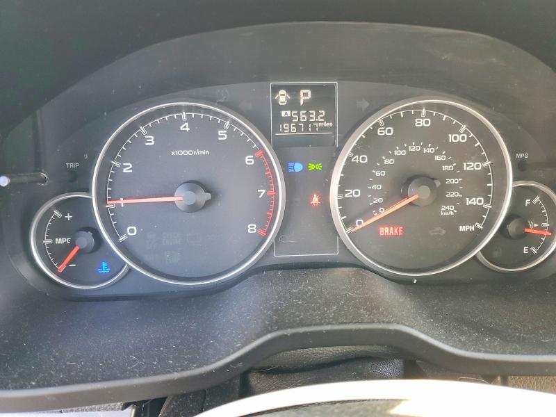 Photo 9 from auction – 2013 SUBARU LEGACY 2.5 with VIN 4S3BMCC63D3012095