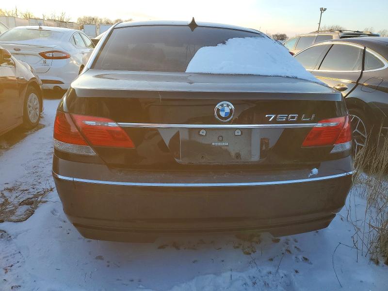 Photo 6 from auction – 2006 BMW 750 with VIN WBAHN835X6DT61647