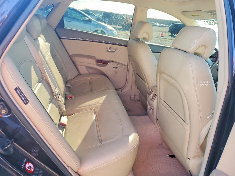 Photo 10 from auction – 2006 HYUNDAI AZERA SE with VIN KMHFC46F76A049053