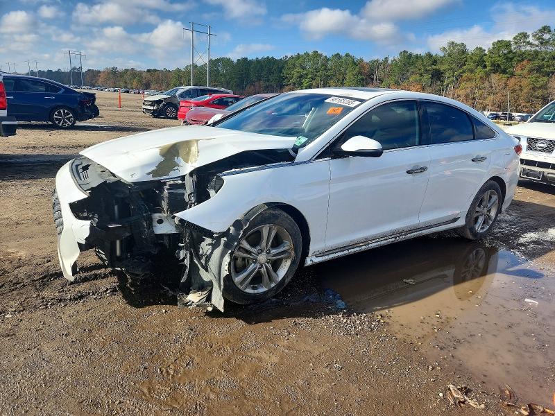 HYUNDAI SONATA 2018 with VIN 5NPE34AF2JH689387 - Photo from auction