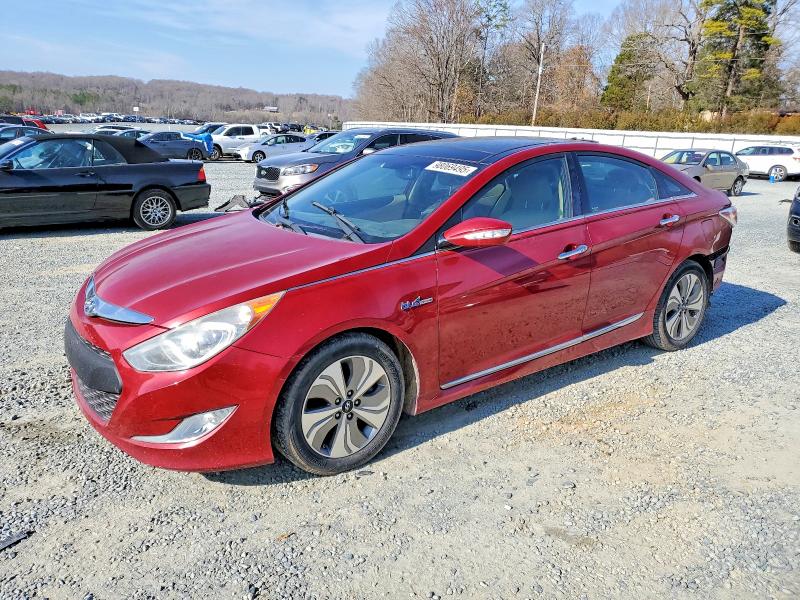 HYUNDAI SONATA HYB 2013 with VIN KMHEC4A4XDA068811 - Photo from auction