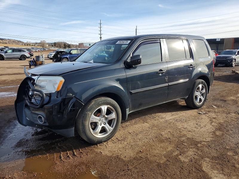 HONDA PILOT EXL 2014 with VIN 5FNYF4H56EB037815 - Photo from auction