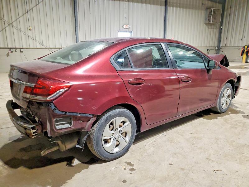 Photo 3 from auction – 2013 HONDA CIVIC LX with VIN 2HGFB2F51DH559532