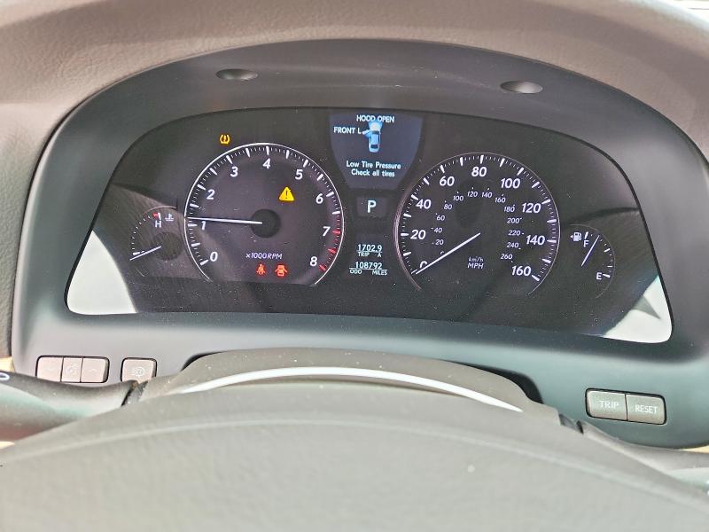 Photo 9 from auction – 2009 LEXUS LS 460 with VIN JTHBL46F395091380