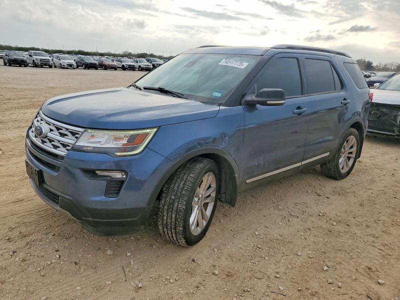 FORD EXPLORER 2018 with VIN 1FM5K8D82JGC28018 - Photo from auction