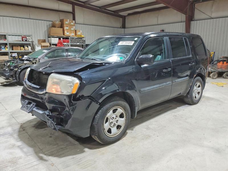 HONDA PILOT LX 2014 with VIN 5FNYF4H24EB024406 - Photo from auction