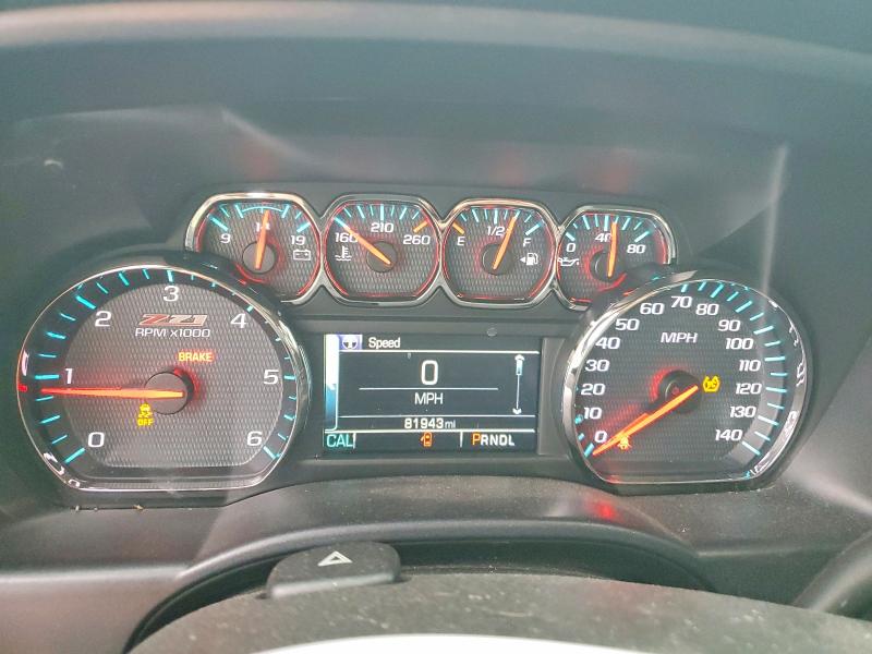 Photo 9 from auction – 2018 CHEVROLET SILVERADO with VIN 3GCUKRECXJG455521
