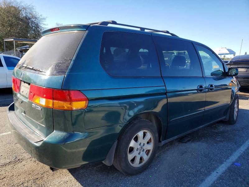Photo 3 from auction – 2002 HONDA ODYSSEY EX with VIN 2HKRL18622H501362