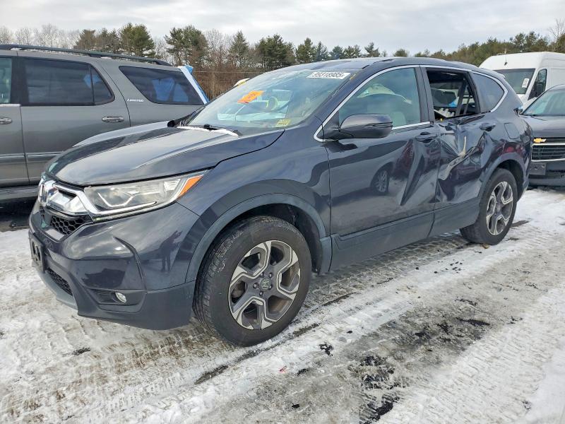 HONDA CR-V EX 2018 with VIN 7FARW2H59JE078947 - Photo from auction