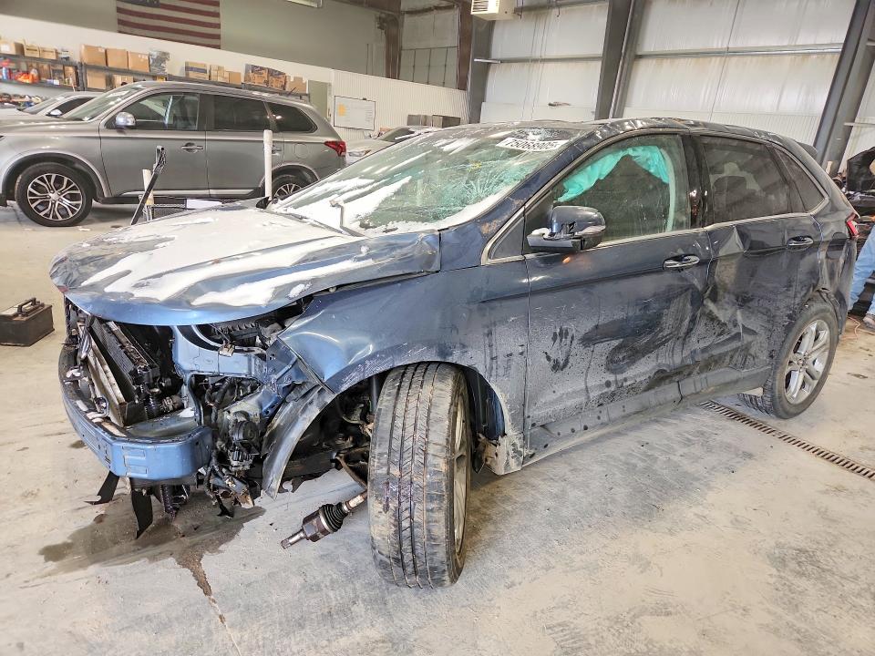 FORD EDGE TITAN 2018 with VIN 2FMPK4K8XJBC15187 - Photo from auction