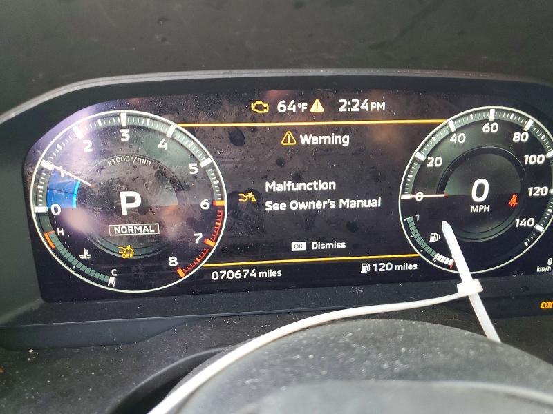 Photo 9 from auction – 2022 MITSUBISHI OUTLANDER with VIN JA4J3VA87NZ025780