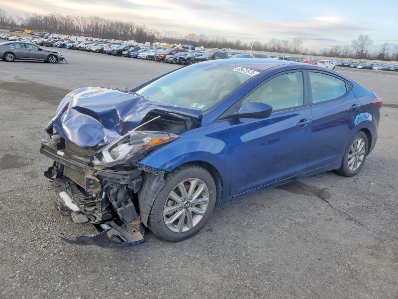 HYUNDAI ELANTRA 2016 with VIN 5NPDH4AE9GH653872 - Photo from auction